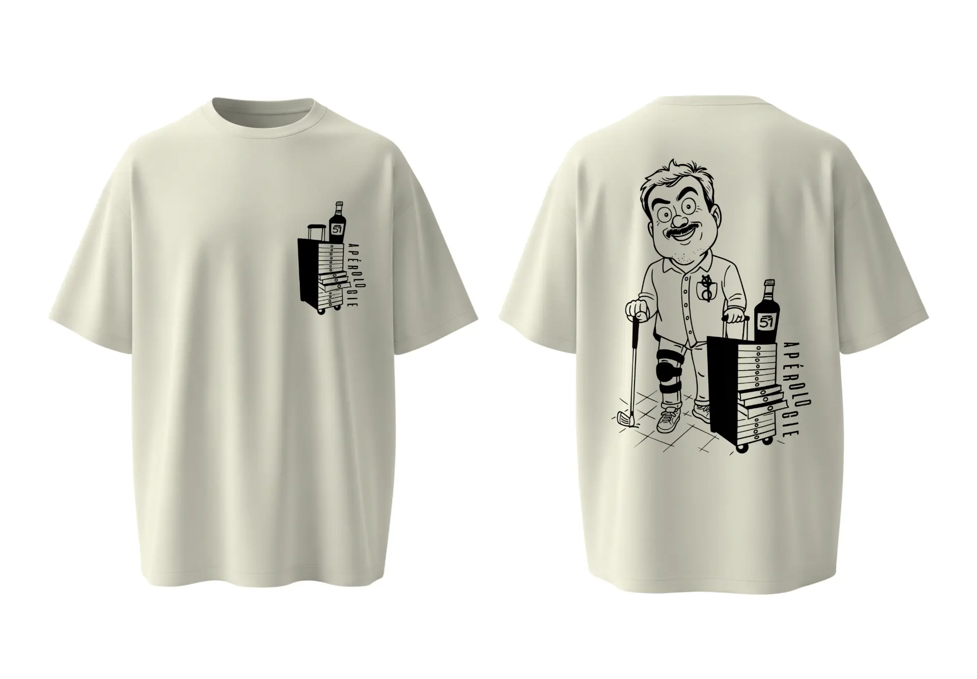 Caricature A. | EVG